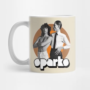 Retro Sparks Band Synth Tribute Mug